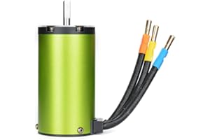 PYFORE 1/8 Carte Courte télécommande Voiture Modification et Mise à Niveau Accessoires Interstellar 4074 Moteur brushless Moteur 4 pôles KV2200