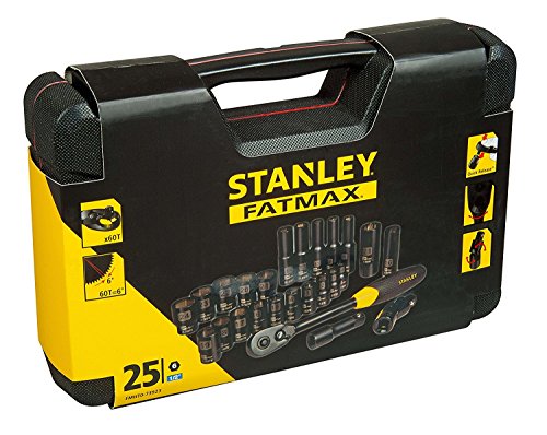 Stanley Steckschlüsselsatz-Set Fatmax, 25-teilig, 1/2 Zoll, schwarz, 1 Stück, FMHT0-73923 - 4