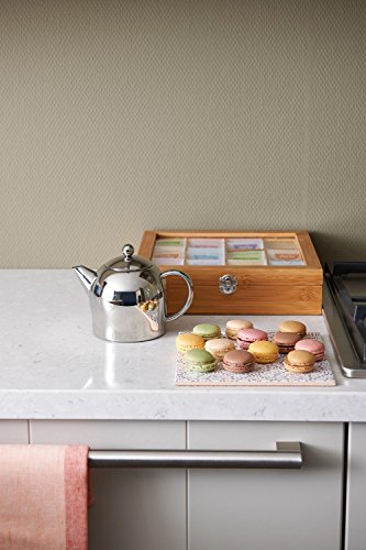 doppelwandige Teekanne Minuet® Santhee Edelstahl hochglanzpoliert 0,5 ltr. - 3