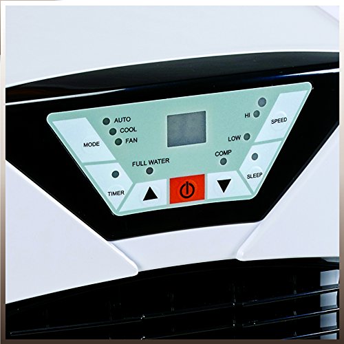 Einhell Lokales Klimagerät MK 2600 E (2600 W Kühlleistung, 375 m³/h Luftumwälzung, Temperatureinstellung, Energieklasse A) - 5