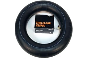 BGM ORIGINAL SUPERCHARGED BGM Schlauch 10 Zoll, 3.50-10, 100/80-10, 100/90-10 kompatibel für Vespa PX80, 200, Rally, Cosa, T5, Sprint Ersatz Reifenschlauch