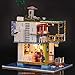 QIANBAOBAO DIY Haus DIY Cottage handgemachte Freizeit Holiday Cabin Modell montiert Villa-K-038 Kabine + Werkzeug + Musik + Staubschutz