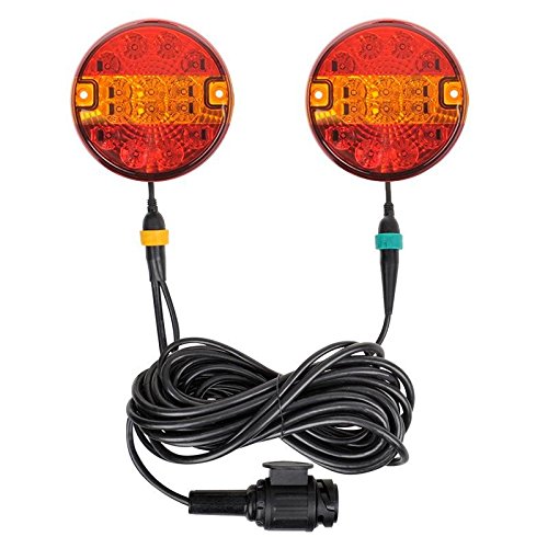 Preisvergleich Produktbild 12V Beleuchtungssatz mit Magnet Kabel: 7,5m / 2,5m