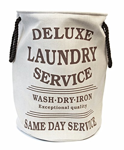 Bada Bing Wäschesack Wäschekorb Deluxe Laundry Style Vintage (beige) 29240