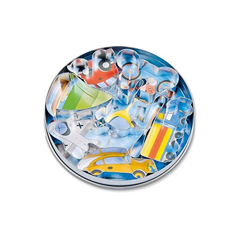 Städter 023499 Ausstechformen Fahrzeuge 7-teilig