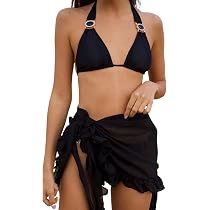 Tyolakuen Women Sarong Beach Cover Up 