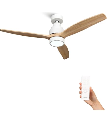Fanelite - Ventilateur de plafond 132 cm blanc FANDC52LN - Moteur DC 18W - LED 20W dimmable 3 couleurs - 3 pales - Télécommande - Silencieux | Leroy Merlin Fanelite - Ventilateur de plafond 132 cm blanc FANDC52LN - Moteur DC 18W - LED 20W dimmable 3 couleurs - 3 pales - Télécommande - Silencieux | Leroy Merlin