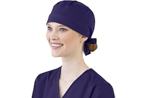 WonderWink Men's Tie Back Scrub Cap