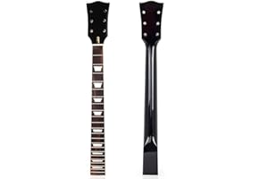 Enkomy Manico per Chitarra elettrica in Acero-Palissandro, per 22 Tasti Gibson Les Paul LP la Sostituzione di Parti di Chitarra Una Piacevole Esperienza di Gioco