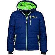 Trollkids Kinder wasserdichte Skijacke/Winterjacke Hemsedal, Marineblau, Größe 116