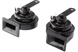 HELLA Trumpet Horn - HEAVY DUTY HORN TE30 SET - 24V - 110dB(A) - Frequency range from: 410Hz - Frequency range to: 510Hz - High Tone/Low Tone - Electric - Quantity: 2 - 3FH 940 800-821