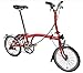 Produktbild Brompton M3L 2017 rot Fahrrad Falt 3