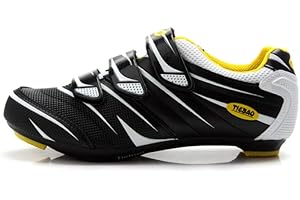 Msport Cycling Shoes for Road Bikes, Breathable, Non-Slip, Look and SPD Compatible
