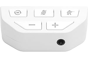 Deansh Game Sound Controller, Verlustfreier Stereo Headset Audio-Mikrofon-Adapter für Xbox One Controller mit 3,5-mm-Buchse für Xbox Serie S/Serie X/für Xbox One S