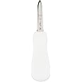 Mercer Culinary Oyster Knife with Poly Handle, Stainless Steel, White, 25.4 x 12.7 x 2.5 cm