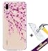 Produktbild Hülle Huawei P20 Lite Hülle,Huawei P20 Lite TPU Silikon Case,Roreikes Silikon Transparent Durchsichtig Hüllen Clear Ultra Slim TPU Schutzhülle Handyhülle Einfaches Muster Design Durchsichtige Rückschale und Bumper Handy Tasche Case Cover Etui für Huawei P20 Lite