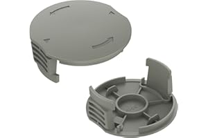 TRUSTLIONTEK Trimmerabdeckung, kompatibel mit Bosch Easy Grass Cut 18-230 Trimmer, kann Prototyp Trimmerabdeckung F016F05320 & 3600HC1A00 ersetzen.(2 Abdeckungen)