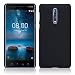 Produktbild Nokia 8 Hülle, Terrapin Gummiertes Hardskin Hülle für Nokia 8 Hülle - Schwarz