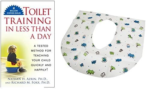 Toilet Training in Less Than a Day Book with BONUS Potty Seat Covers