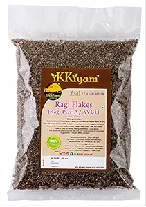Ikkiyam Ragi Flakes (Poha), 250 Grams