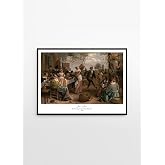 Dans Eden &Ccedil;ift (1663) &Ccedil;er&ccedil;eveli Poster (50x70)