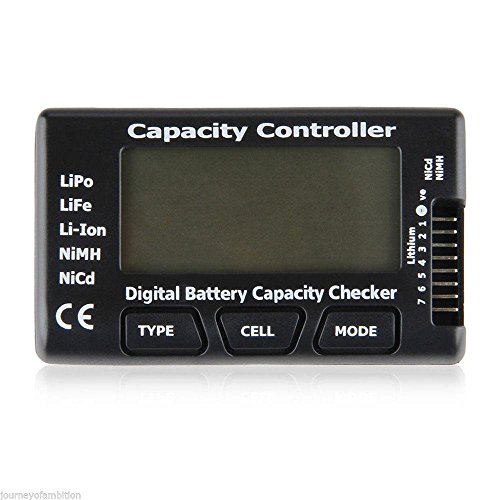 GSS NEU LCD-Batterie-Kapazität Checker Tester für LiPo LiFe Li-Ion NiMH NiCd-Akku