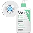 CeraVe Foaming Cleanser For Normal To Oily Skin (473ml) - Dermatologist-Developed Facewash | Non-Comedogenic And Fragrance-Free Cleansers For Acne-Prone Skin