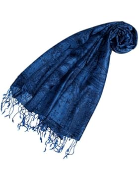 LORENZO CANA - Pashmina Damen Schal Schaltuch hochertig kuschelweich und leicht Damenschal Stola 70 x 180 cm opulentes...