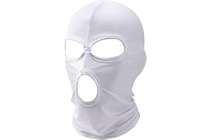 WYSUMMER Balaclava Face Mask, Women Men Thin Three Holes Full Face Mask for Motorcycle Bike Hunting Cycling Cap Ski