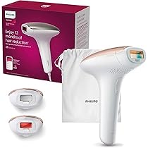 Philips Lumea 7000 Series Pulsed Light Hair Remover, 3 Tips