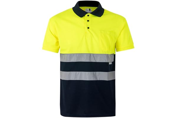 Polo Bicolor Kortärmad Hög Synlighet Sup NAR/Inf Hav