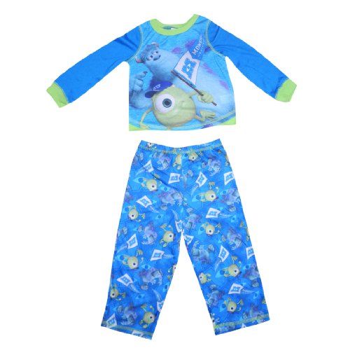 2 PCS SET: Monsters University Toddler Fall / Winter Sleepwear Pajama Top & Pants Set 2T Multicolor