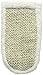 MAGIT Horsehair Glove with Cotton Sponge, White