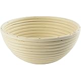 Cesta per fermentazione per pane a forma di tubo a pedale, rotonda, 1,5 kg, SC185