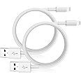 2 Cavi Micro USB 3 Metri Per PS4 - Cavo Caricatore Trecciato In Nylon Per Controller PS4, Xbox One, Smartphone - Ricarica Veloce 2A E Sincronizzazione Dati - 2