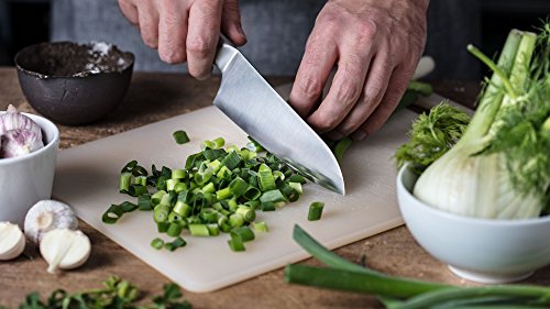 Heiso Santokumesser, Klingenlänge 17cm, Super scharf, Japanisches Küchenmesser, 10 Jahre Garantie - 5