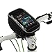 Produktbild New Roswheel Fahrrad Lenker Bar Taschen für Touch Screen Handy Tasche Schwarz (M)