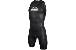 Zaosu Combinaison de triathlon pour homme et femme Sans manches Longueur jusqu'au genou