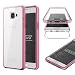 Produktbild Urcover® Samsung Galaxy A5 (2016) Handy-Hülle RUNDUM-SCHUTZ Ultra Slim 360 Grad Touch Case [NEUE VERSION] Pink Full Body Transparente Schale Handy-Tasche Crystal Clear Smartphone Zubehör Cover [ unbreakable Case bekannt aus Galileo ]