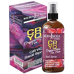 KERASOUL Hair Spray Anti-Dandruff Serum for Hair Fall Reduction, Growth, Shine & Strength Organic Sulphate-free & Enriched with Vitamin E Ideal for Men & Women (100 ml)
