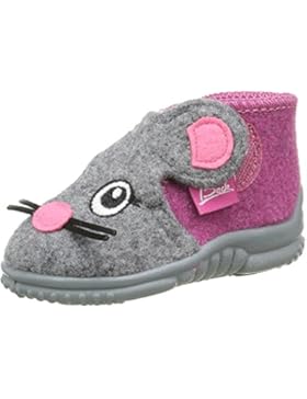 Beck Mädchen Mäuschen Flache Hausschuhe