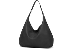 VIVIHEYDAY Henkeltasche Damen Einkaufstasche Vintage Leder für Frauen Hobo-Taschen Tote Umhängetasche mit Reißverschluss