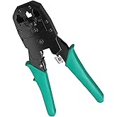 S-Link LN-315 RJ-45/RJ-12/RJ-11 (8P8C/RJ-45, 6P6C/RJ-12, 6P4C/RJ-11) Kablo Sıyırıcı ile Birlikte 3'l&uuml; Mod&uuml;ler Sıkma Pensesi &Uuml;