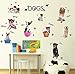 Produktbild Your boy-HT Puppen Hund Pet Shop Wandaufkleber Kunst Schöne Niedliche Tiere Für Kinder Baby Room Wandaufkleber Poster Hund Tapeten Abziehbilder