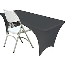 Utopia Kitchen Lot De 2 Nappes En élasthanne, Serrées, Ajustées, Lavables Et Infroissables, Extensibles, Rectangulaires Pour Table De Patio, Mariages, Banquets Et Fêtes - Bordeaux - 183 X 76 X 76 Cm