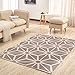 Produktbild LH-RUG Hochwertige Super Soft Decke Modern Einfache Rechtwinklige Teppich Wohnzimmer Sofa Couchtisch Eingangshalle Schlafzimmer Nachttisch Teppich Grau Nordic Designer Anti-Rutsch- Nicht reizende ( größe : 1.4*2M )