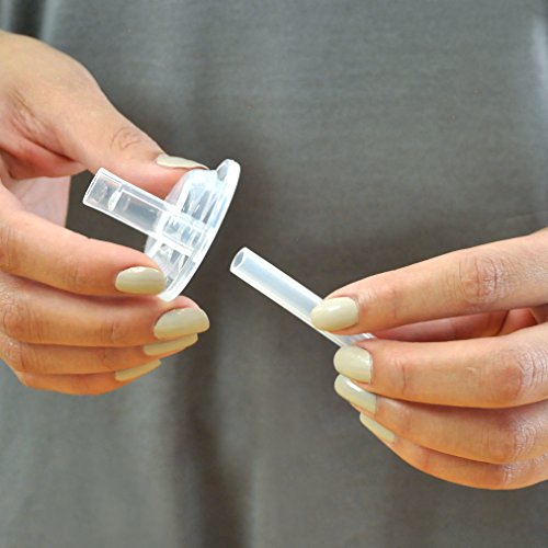 Green Sprouts 124900-500-26 Sip ’n Straw Glasflasche mit Trinkhalm, ab 6 Monate, grün - 9