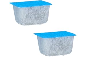 Finest-Filters Compatible with Ciano Water Clear & Protect CF20 CF40 Aquarium Filter Media - Water Clear Cartridge S (2 Pack)