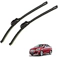 Auto Hub Car Wiper Blade Compatibility with Maruti Suzuki Ciaz - Set of 2 Pcs (D-24,P-16)