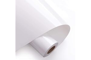 FOESKA Flex-Termoprzylepna rolka do tkaniny-30 cm x 300 cm do Cricut & Silhouette Cameo-Roller Winylowy, Bardzo wytrzymały na koszulki i odzież, łatwy do cięcia i chwastu